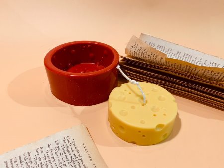 원형 말랑 치즈몰드 (대) - 실리콘몰드 캔들 양초 석고방향제 수제비누
