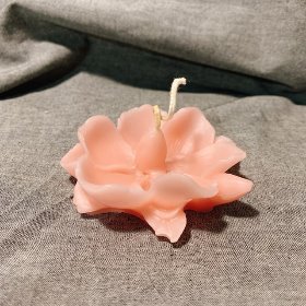 빅플라워 양초꽃 캔들3D 1구 - 비누몰드 석고방향제 만들기 수제 실리콘몰드