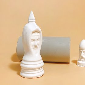 A타입 체스말 폰 (입체) - 석고 조각상 석고방향제 오브제 수제 데코 실리콘 체스몰드