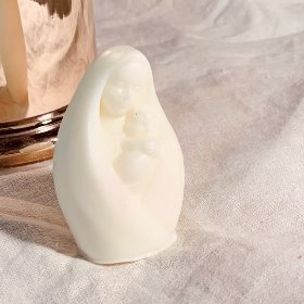 예수님 안고있는 마리아 입체몰드 - 3D 석고 수제 캔들 부활절몰드
