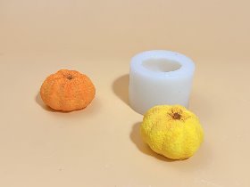 미니 호박 캔들몰드 - 비누만들기 석고방향제 실리콘 입체몰드