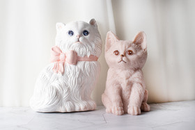 빅사이즈 냐옹이 실리콘몰드 - 고양이 동물 캐릭터 양면입체몰드