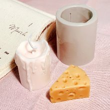 촛농 미니캔들 (소) - 수제몰드 인테리어소품 석고방향제 입체 양초몰드