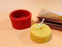 원형 말랑치즈몰드(중) - 수제몰드 석고방향제 캔들 실리콘 오너먼트 양초 홈데코 장식