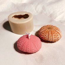 분홍말똥 성게입체몰드 - 수제 양초캔들 석고방향제 캔들 예쁜소품