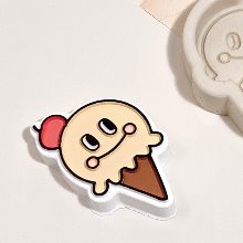 체리크림맛 아이스크림 몰드 - 무쿠무쿠친구들 여름 캐릭터 수제몰드