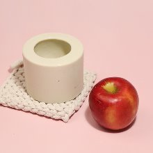 리얼 애플 사과 캔들몰드 - 석고방향제 과일 캔들몰드