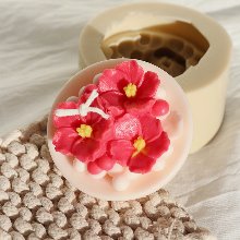 봄바람 벚꽃 실리콘몰드 - 꽃 캔들만들기 봄맞이 석고방향제몰드